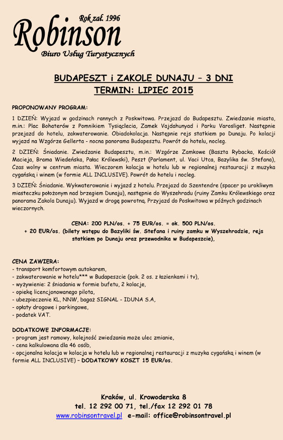 Budapeszt i ZD Poskwitow 2015