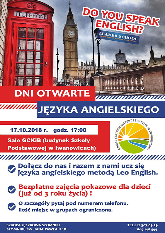 JezykAngielski dni otwarte tabl