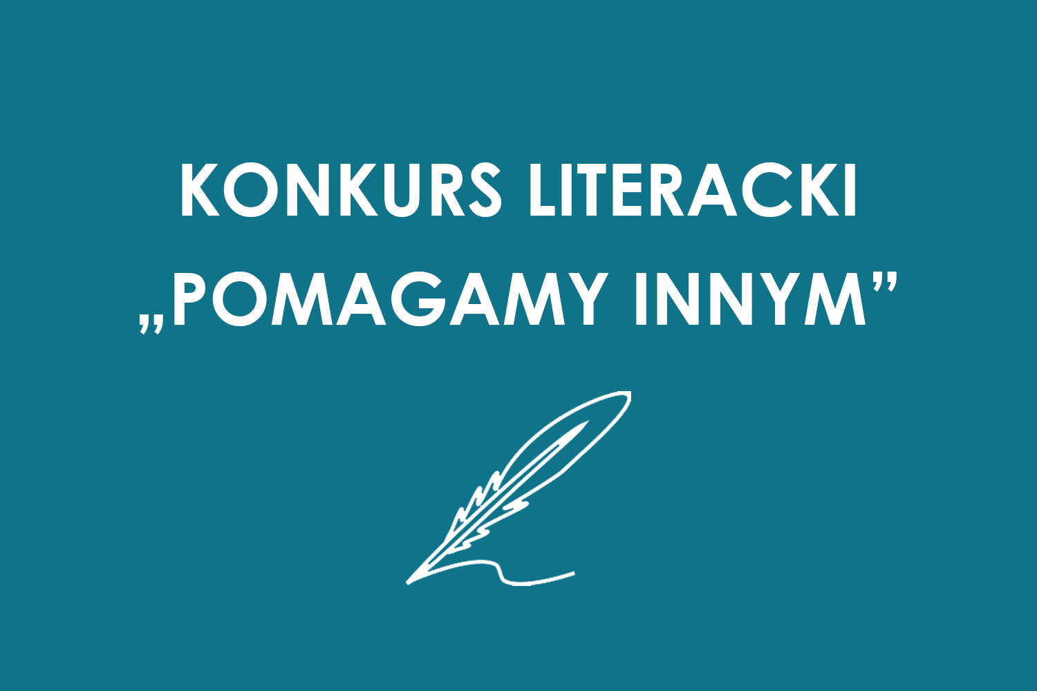 POMAGAMY INNYM konkurs lit 2017