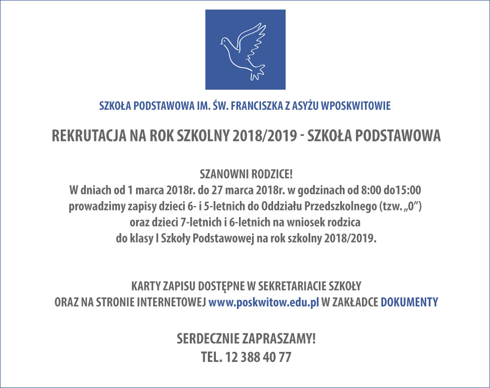 REKRUTACJA2018 19