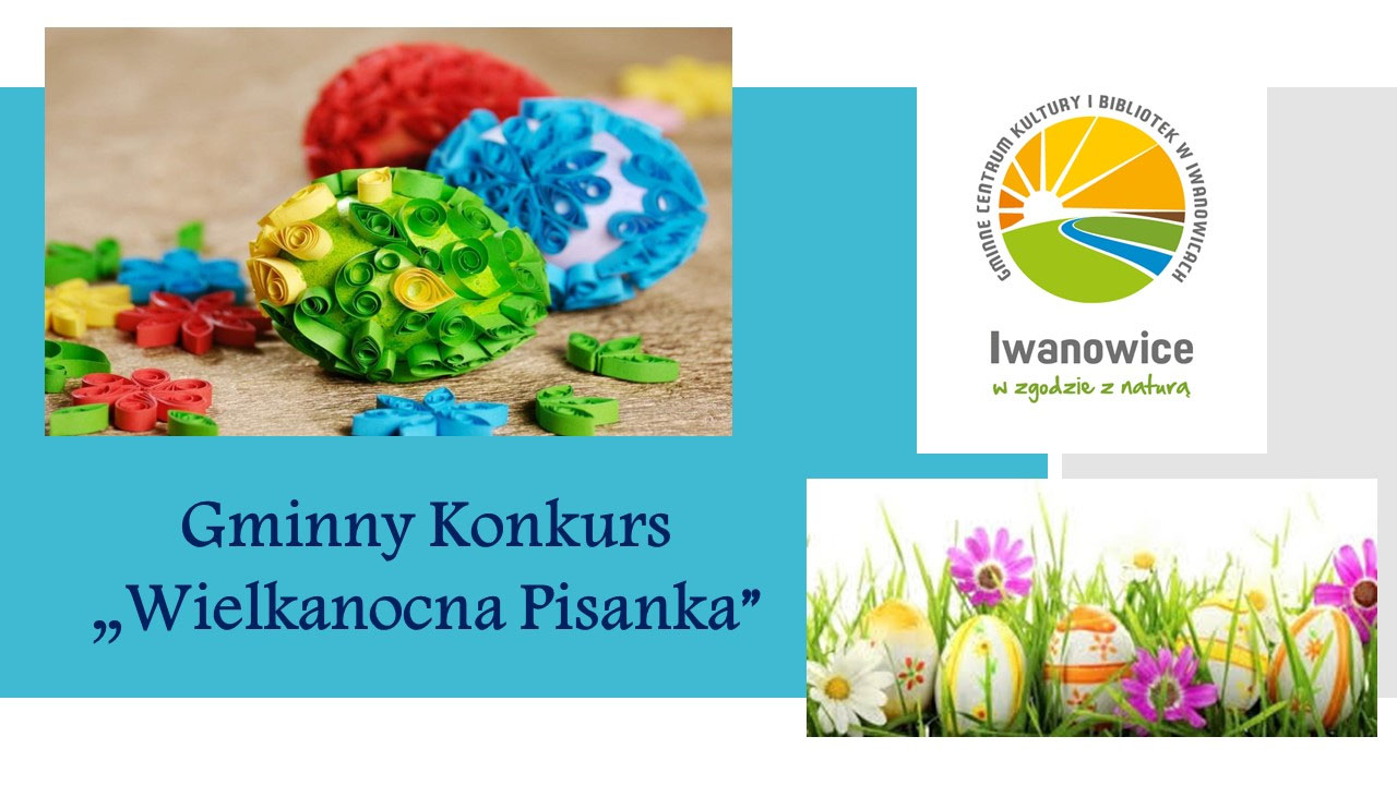 Wielkanocna pisanka gminny konkurs 2017