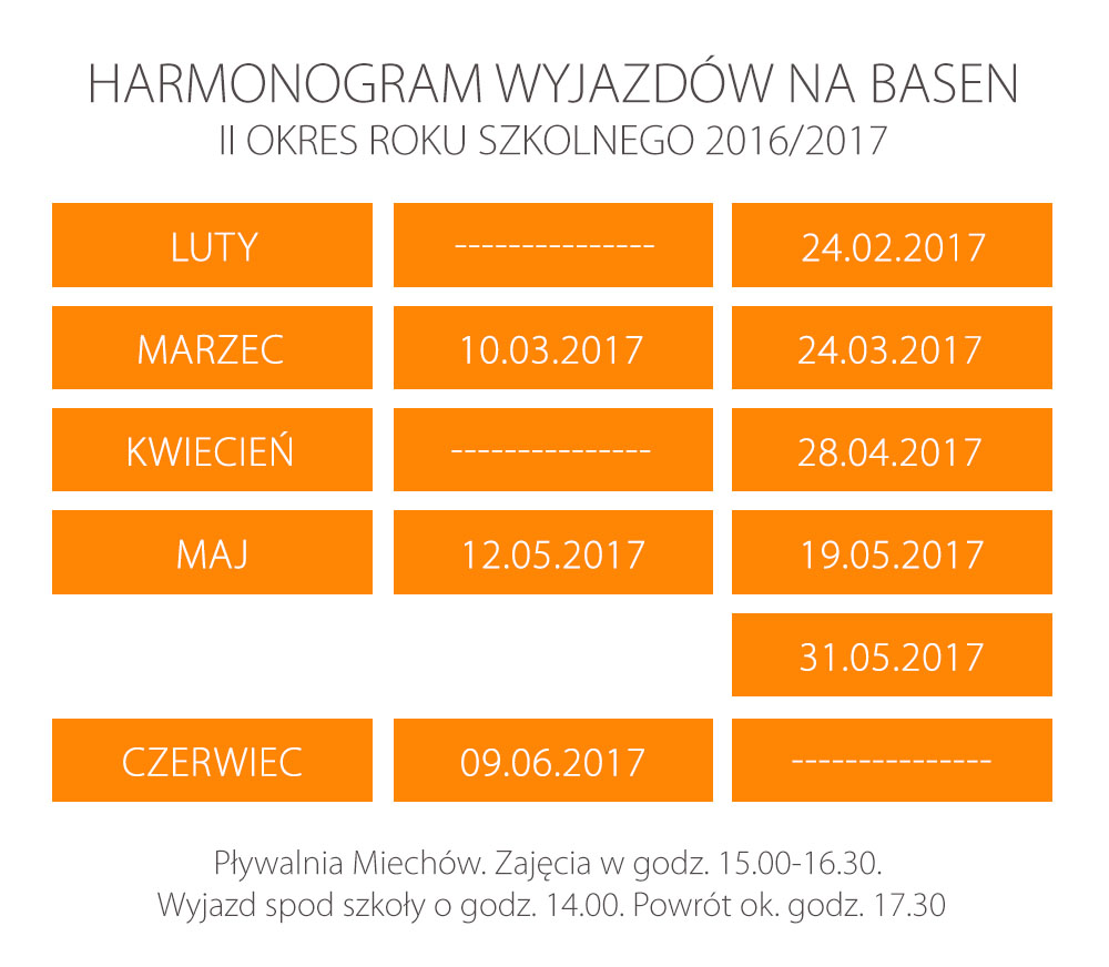 harmonogram basen 2016 2017 IIsemFB zmiana