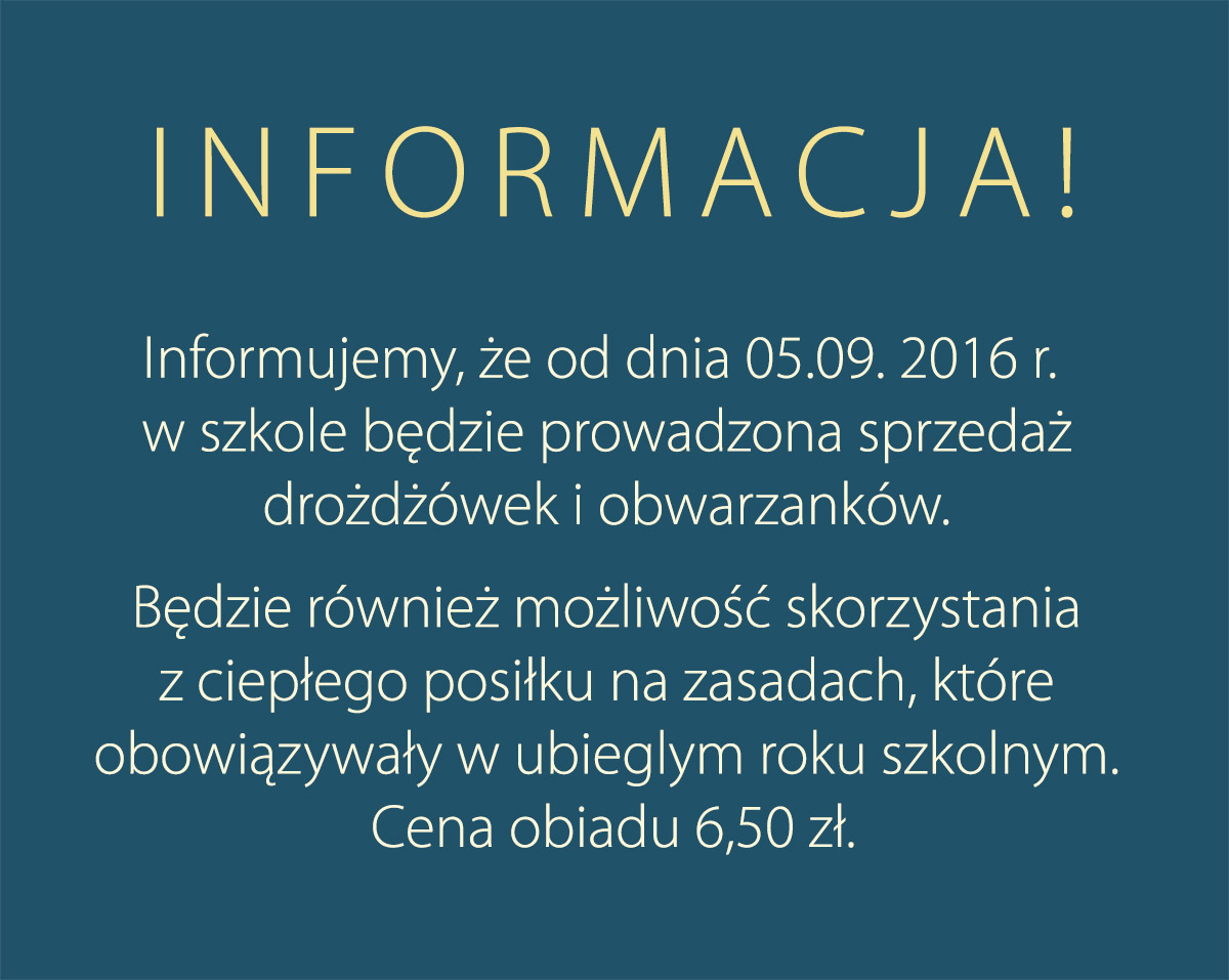 informacja drozdzowki