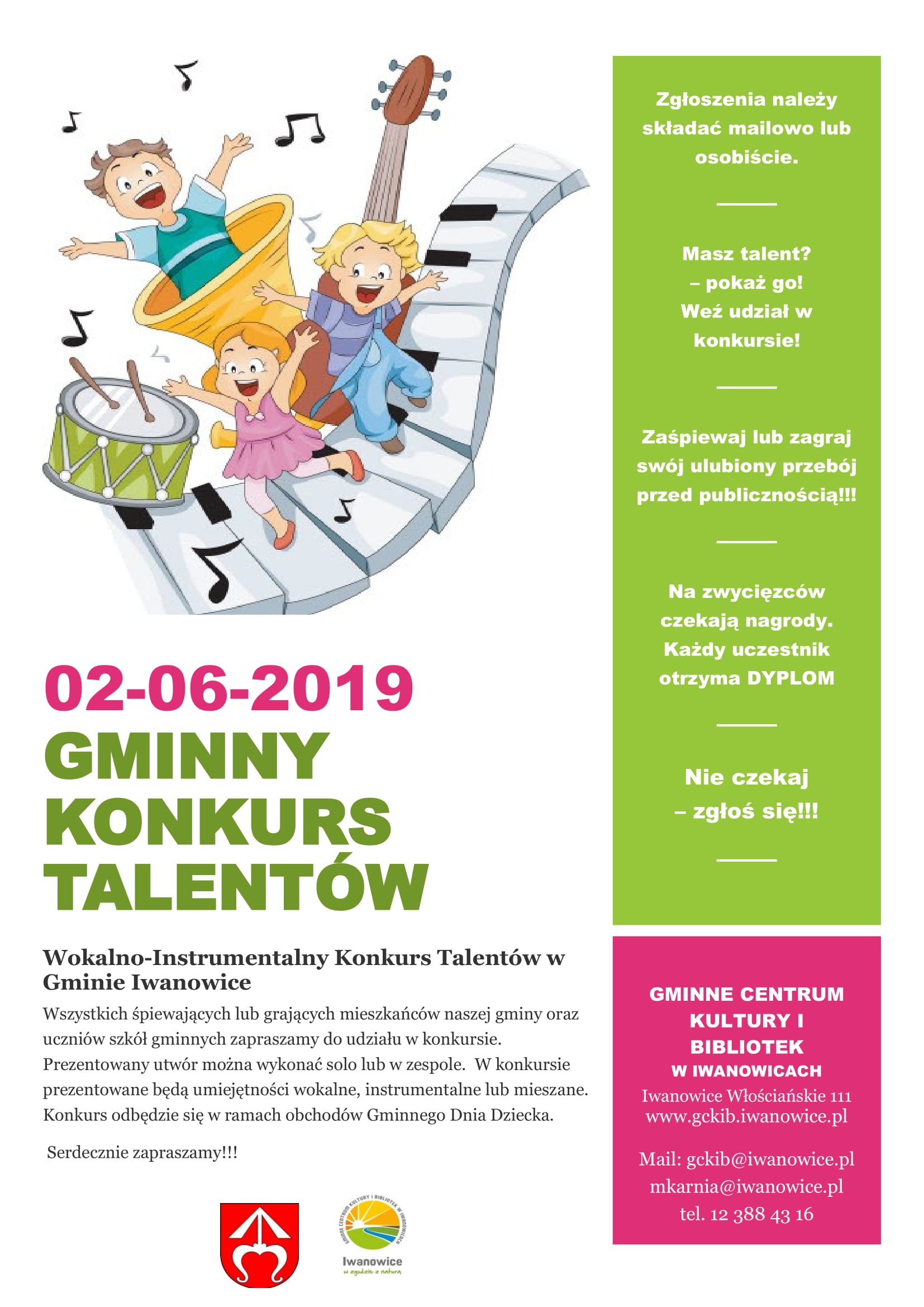 konkurs talentów  plakat 1