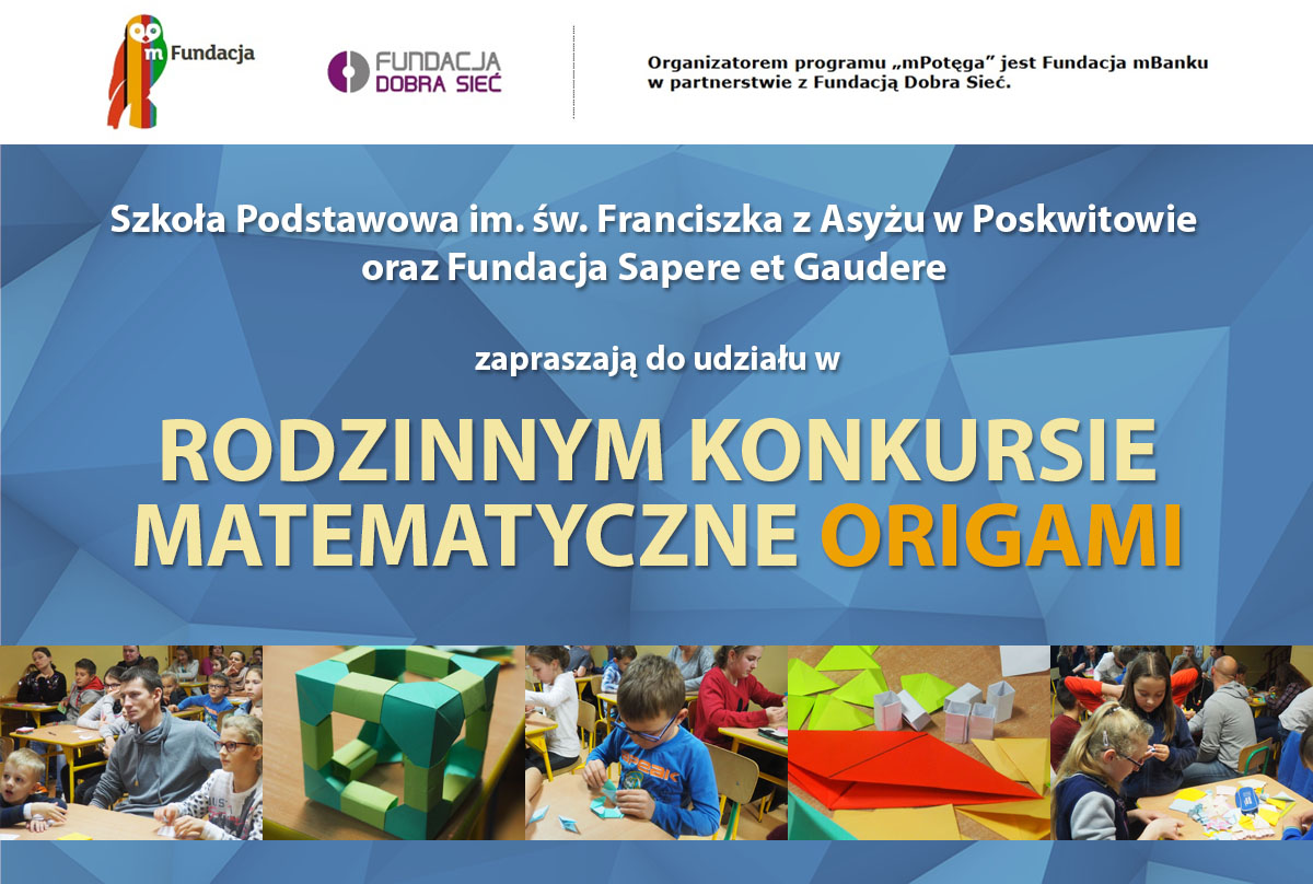 mPotega Origami konkurs