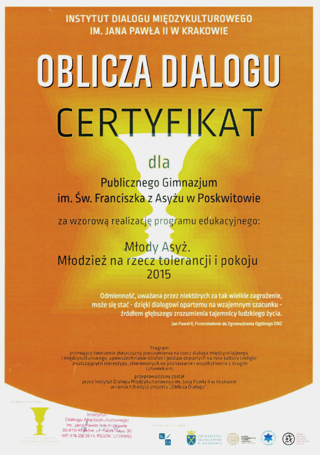 oblicza certyfikat