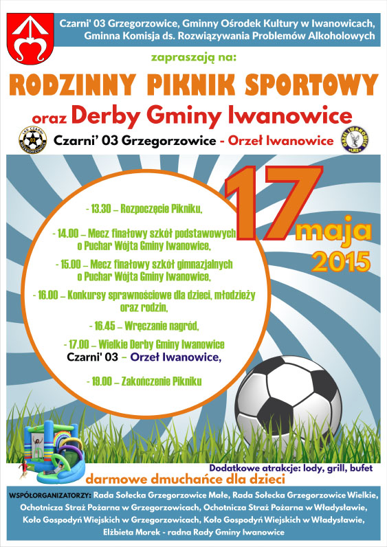 plakat piknik Grzegorzowice 2015