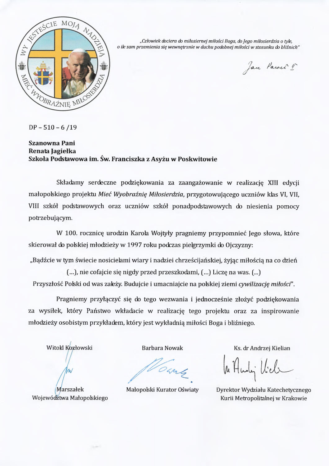 Mieć Wyobraźnię Miłosierdzia 1 2