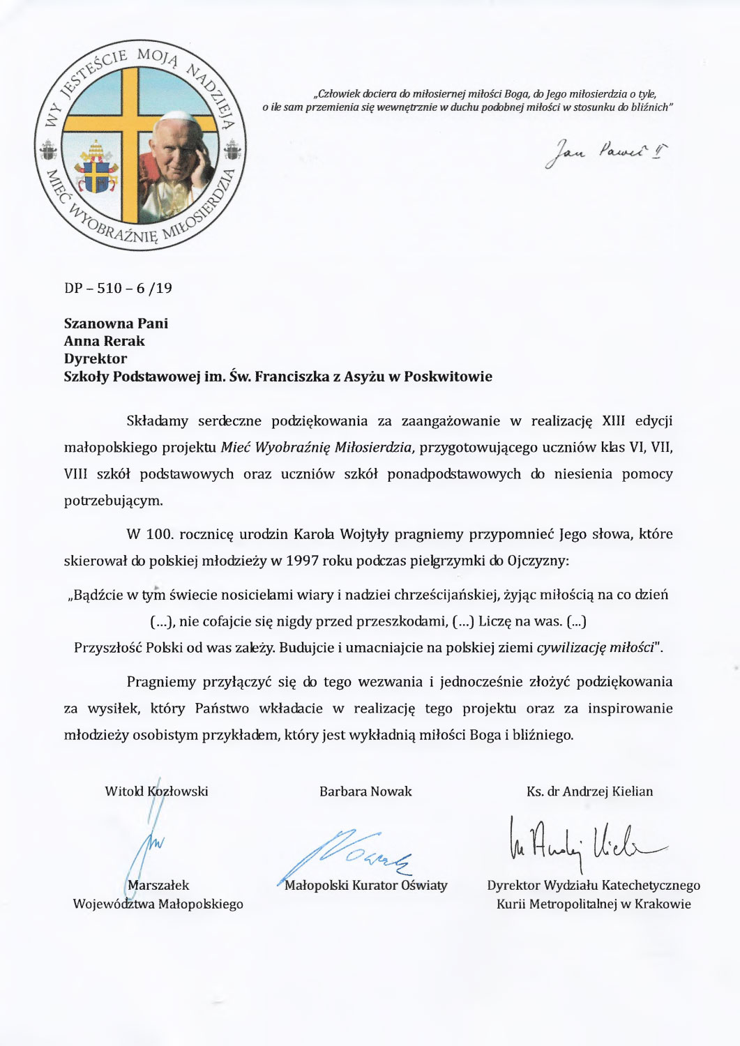 Mieć Wyobraźnię Miłosierdzia 1 3